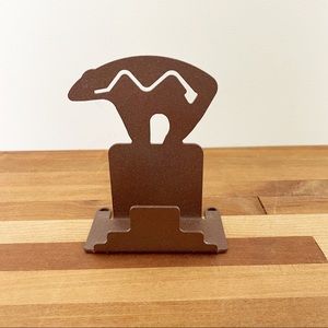 Vintage Tribal Bear Metal Wall Decor Hanging